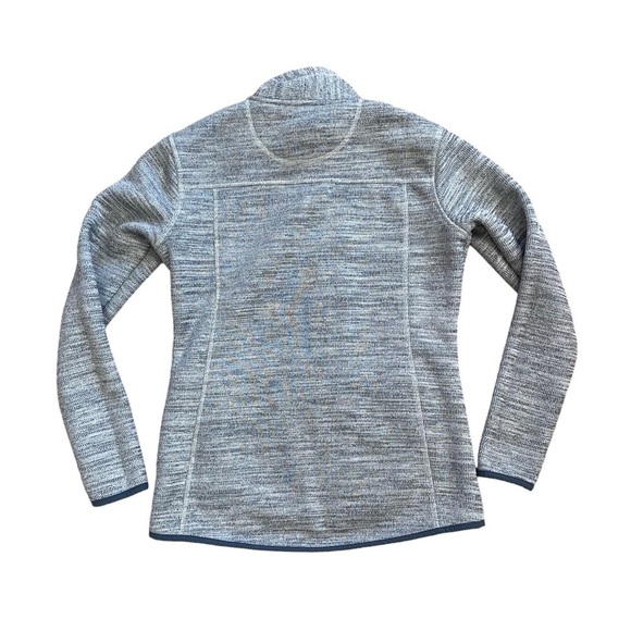 Ascend Fleee Lined Full Zip Gray White Women’s Size Small Fitted Jacket outdoors - Picture 10 of 13